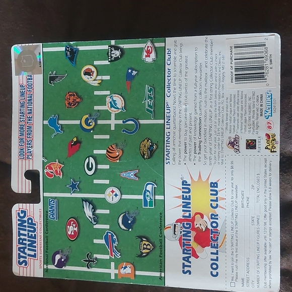 NFL 1997 Starting Lineup collectible Emmitt Smith - NWT - Picture 3 of 5